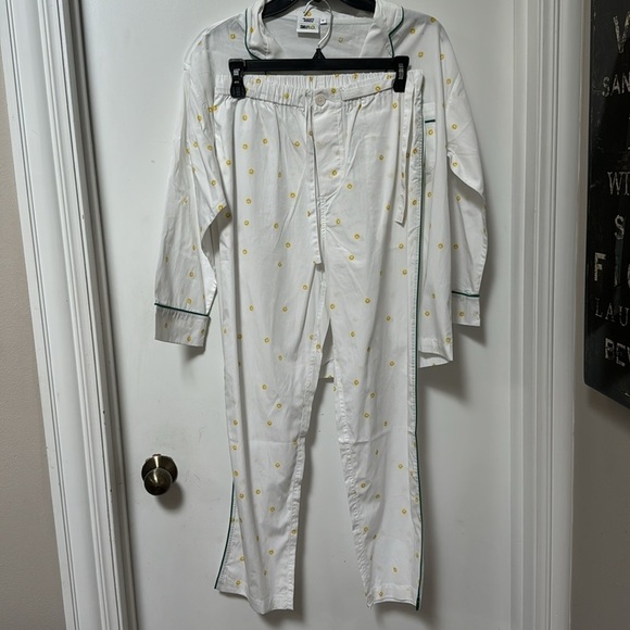 Sleepy Jones x Smiley Marina Pajama Set Womens Small - Picture 4 of 9